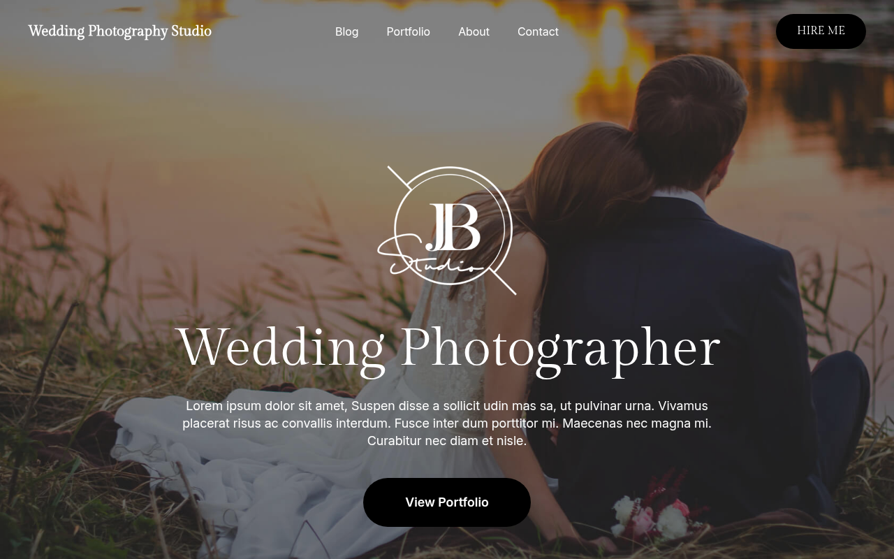 Десктоп — Wedding Photography Studio
