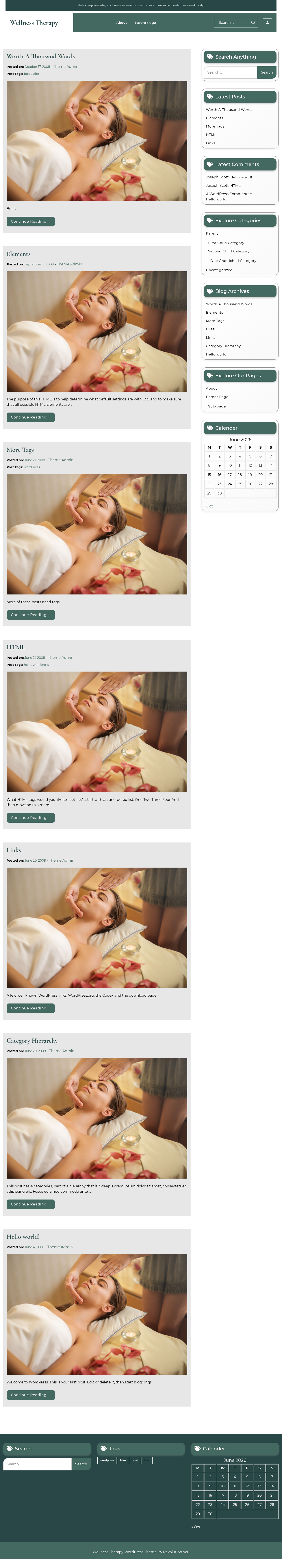 Десктоп (ниже) — Wellness Therapy
