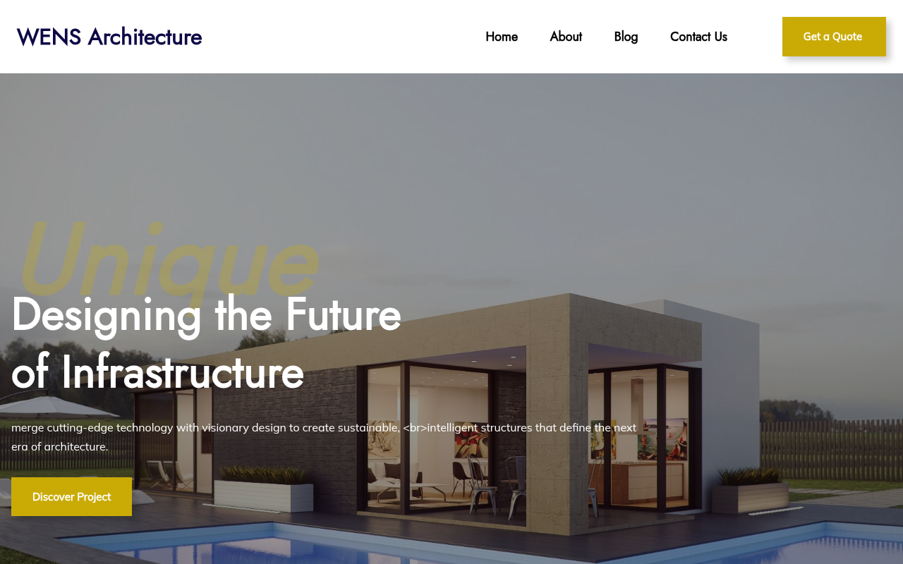 Десктоп — WENS Architecture