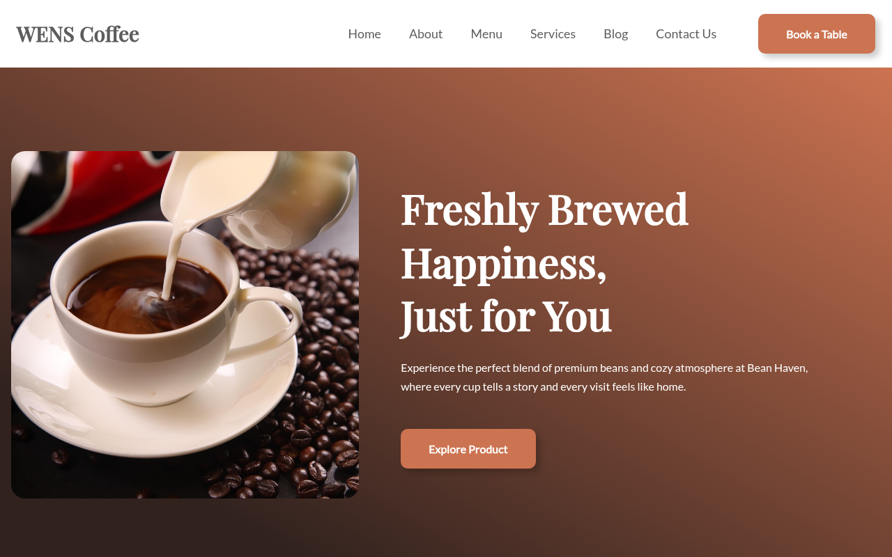 Десктоп — WENS Coffee