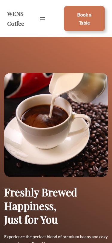 Мобильный вид — WENS Coffee