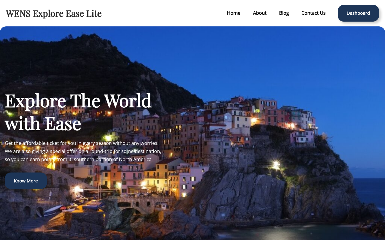 Десктоп — WENS Explore Ease Lite