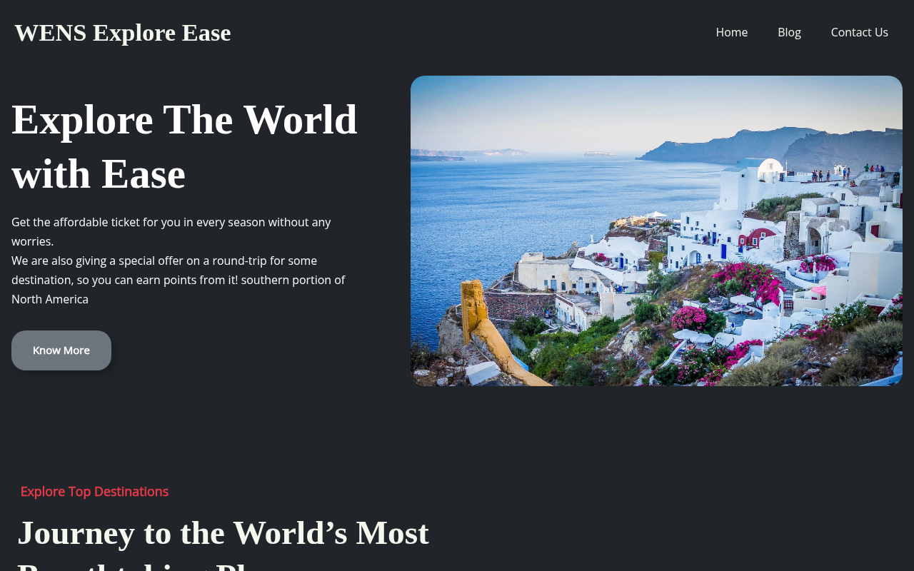 Десктоп — WENS Explore Ease