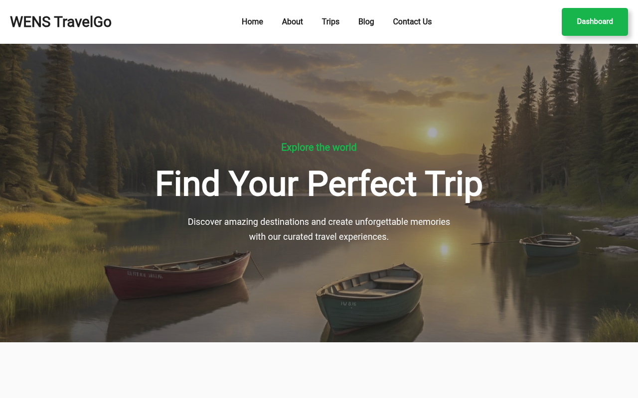 Десктоп — WENS TravelGo