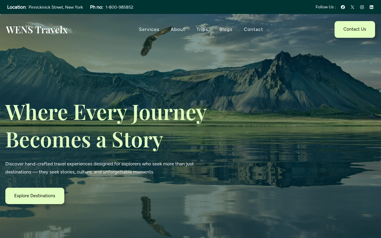 Десктоп — WENS Travelx