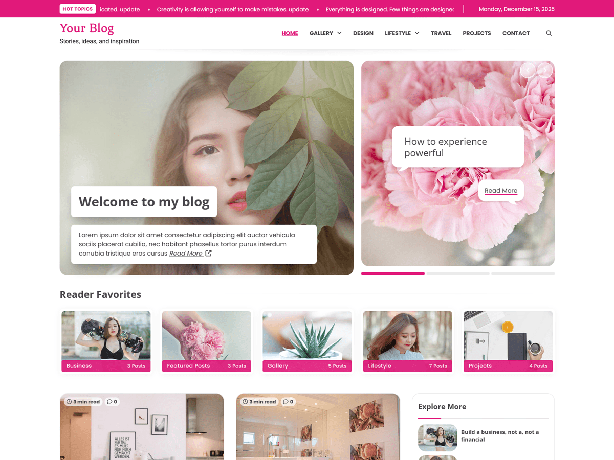 Your Blog