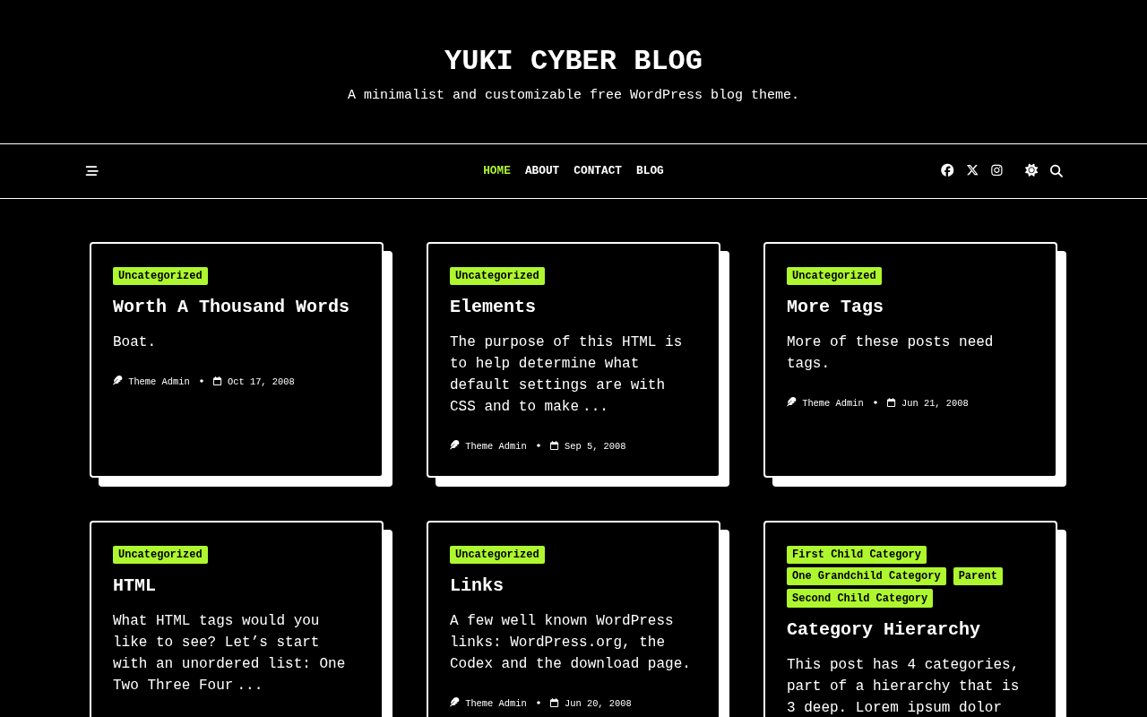 Десктоп — Yuki Cyber Blog