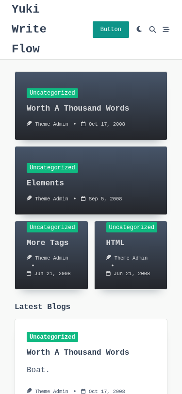 Мобильный вид — Yuki Write Flow