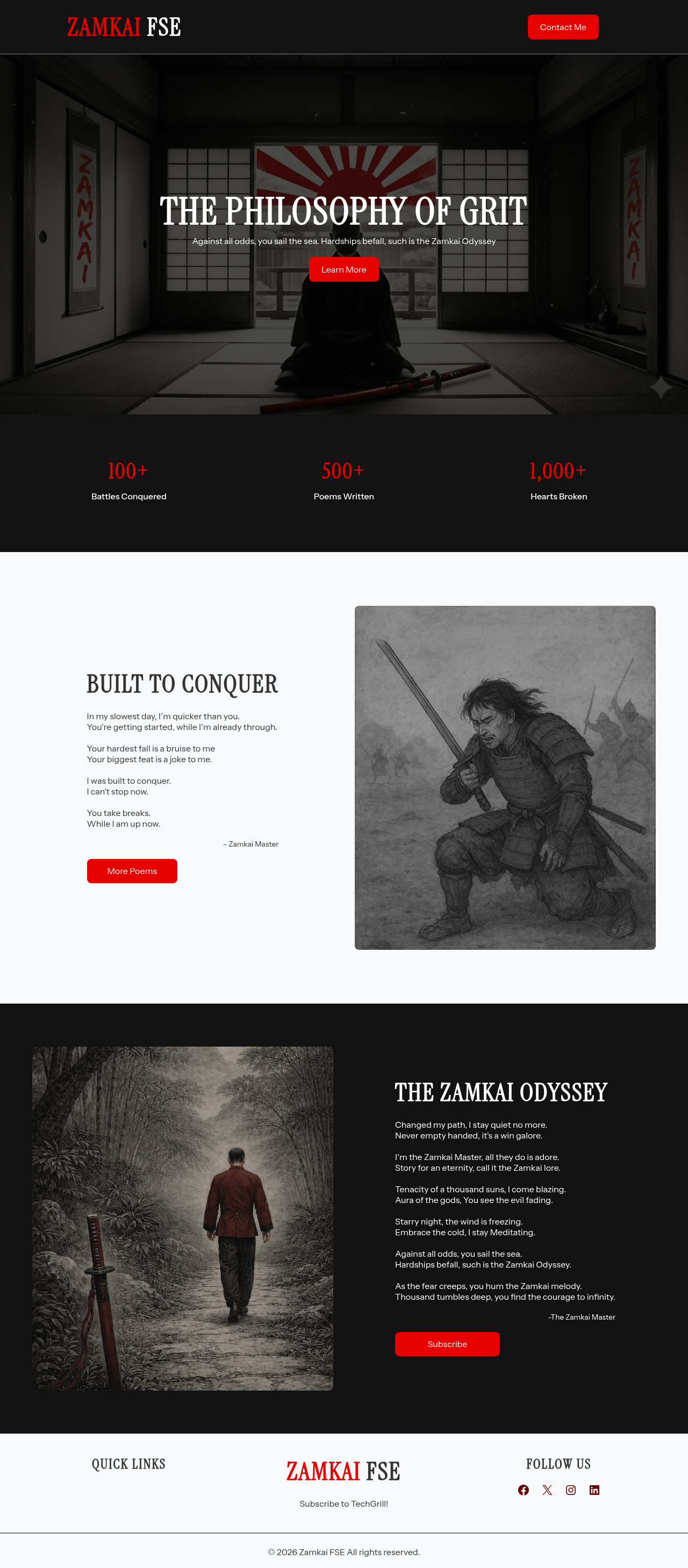 Десктоп (ниже) — Zamkai FSE