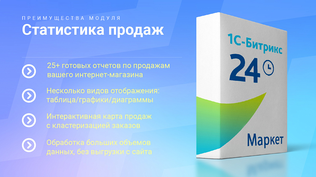 Статистика продаж, товарная аналитика, карта заказов, рейтинги, 25+ готовых отчетов — скриншот 8