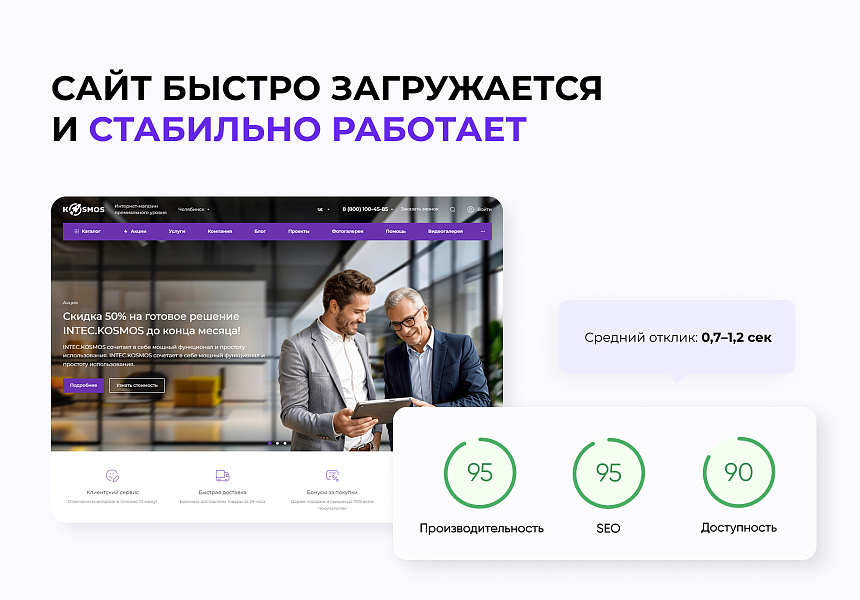 INTEC.KOSMOS - готовый интернет-магазин на «1С-Битрикс» со встроенным искусственным интеллектом — скриншот 5