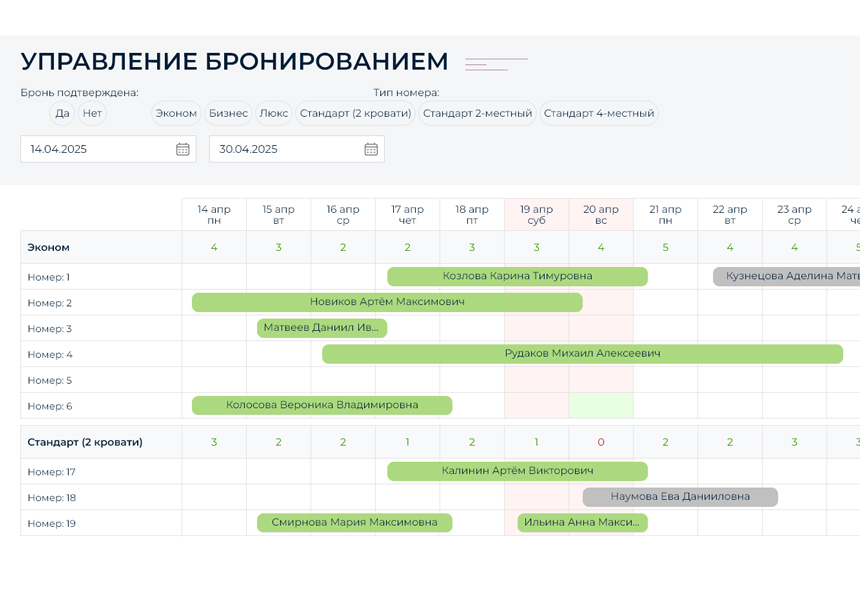 BS: Отель - сайт для гостиницы, отеля, хостела на 1С-Битрикс с функцией бронирования — скриншот 5