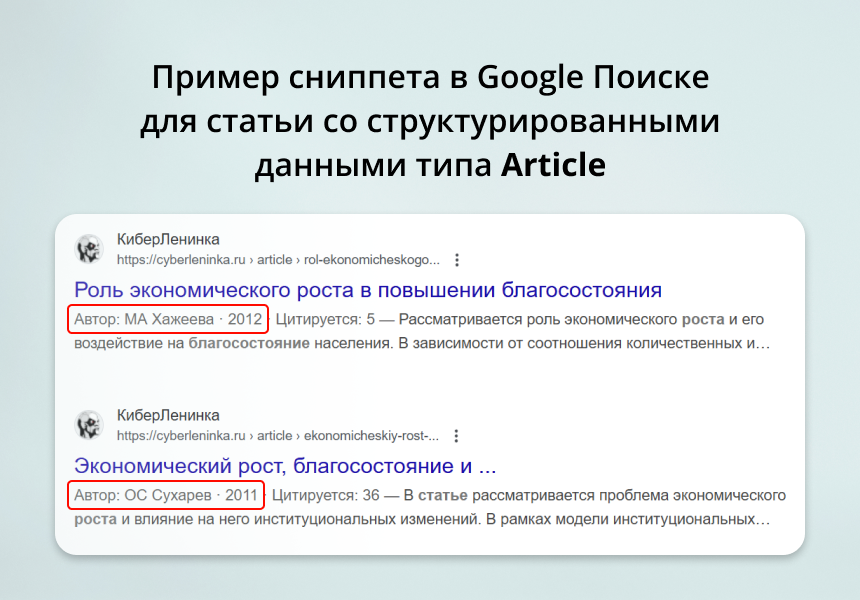 INRAISE: Schema.org/Article. SEO-микроразметка для статей без помощи программиста — скриншот 3