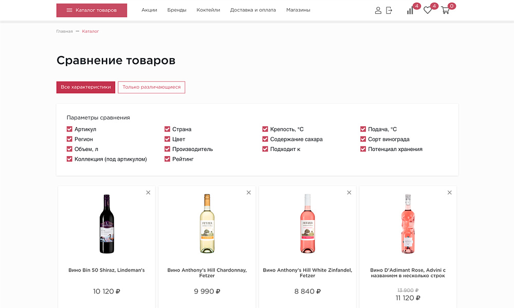 ОТРАСЛЕВОЙ ИНТЕРНЕТ-МАГАЗИН АЛКОГОЛЬНЫХ НАПИТКОВ И ПРОДУКТОВ ПИТАНИЯ «КРАЙТ: НАПИТКИ.RETAIL» — скриншот 29