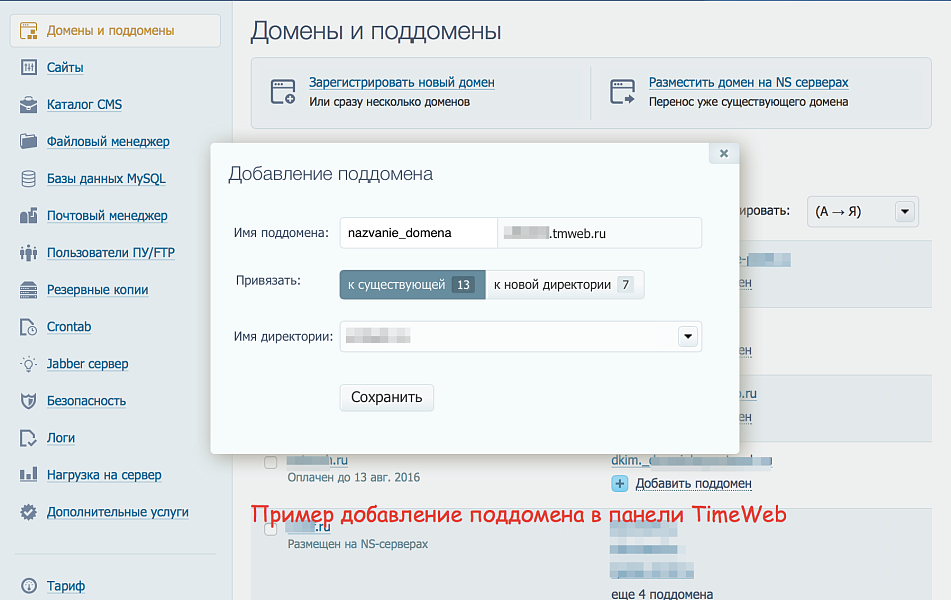 SEO: поддомены + управление метатегами и текстами — скриншот 4