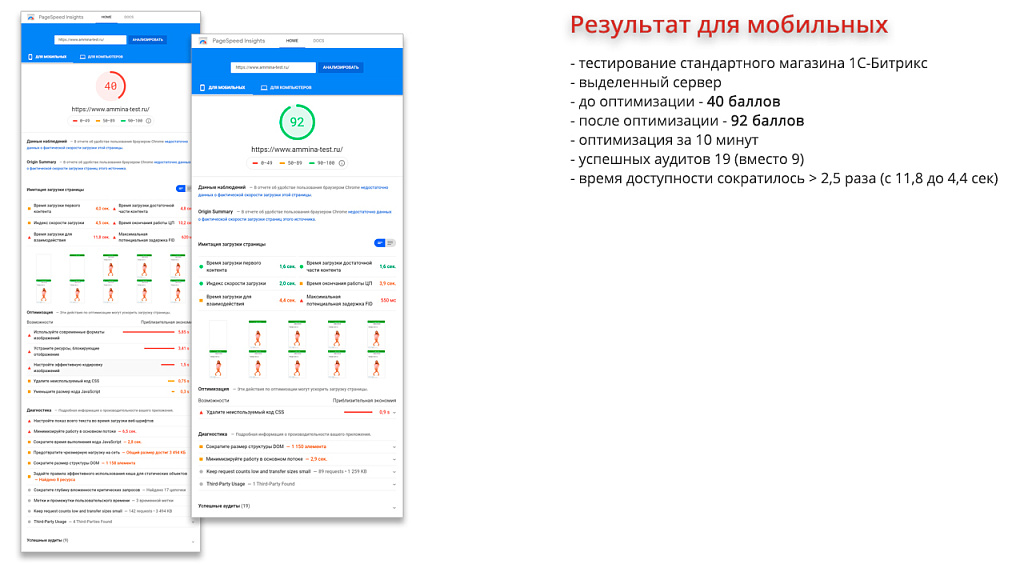 Ammina Optimizer: Оптимизация и ускорение загрузки сайта (CSS, JS, HTML, изображения, WebP, Lazy)