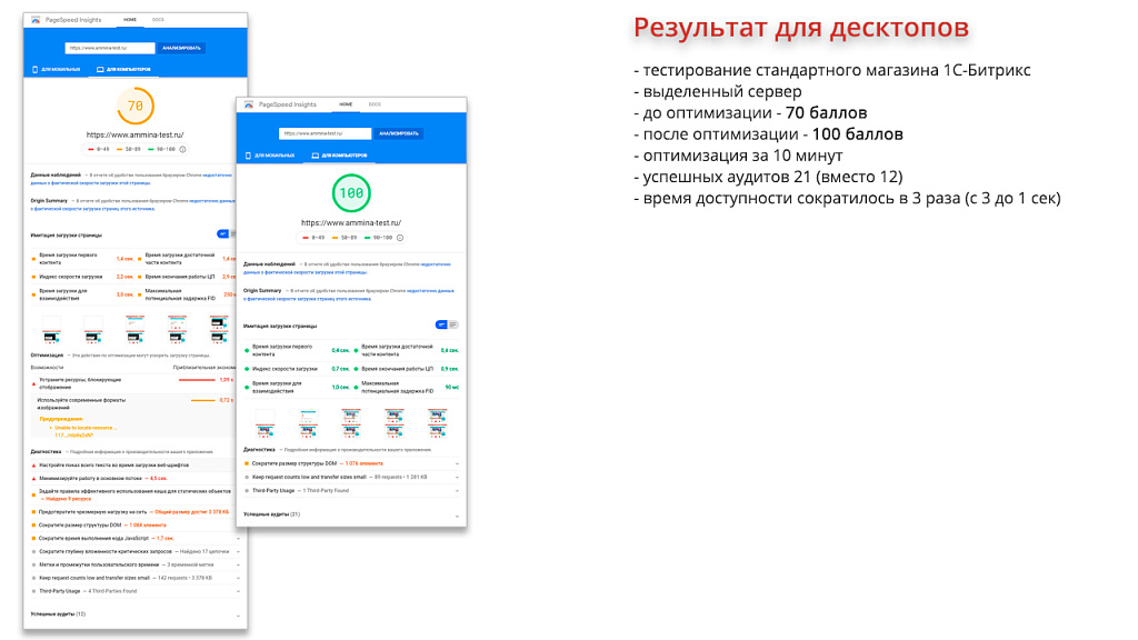 Ammina Optimizer: Оптимизация и ускорение загрузки сайта (CSS, JS, HTML, изображения, WebP, Lazy) — скриншот 2