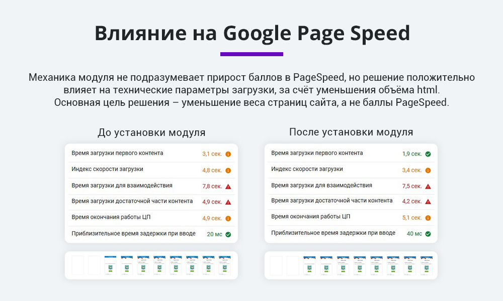 Оптимизация и сжатие HTML, JS, CSS для уменьшения веса страниц сайта (минификация данных) — скриншот 5