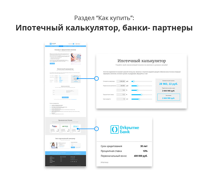 Адаптивный сайт застройщика (строительной компании) АСЗ — скриншот 10