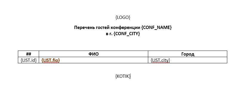 Генератор документов Pro