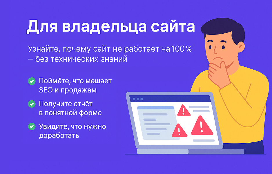 Технический аудит — SEO, скорость, безопасность — скриншот 2
