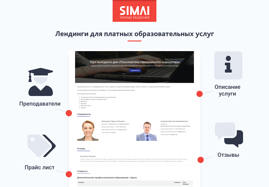 SIMAI-SF4: Сайт университета (версия для слабовидящих, приказ 1493, html-разметка, ЭЦП, адаптив) — скриншот 6