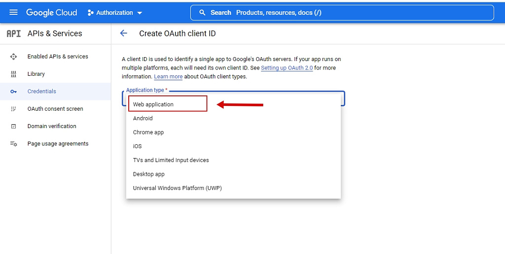 One Tap авторизация через Google (OAuth 2.0) — скриншот 3