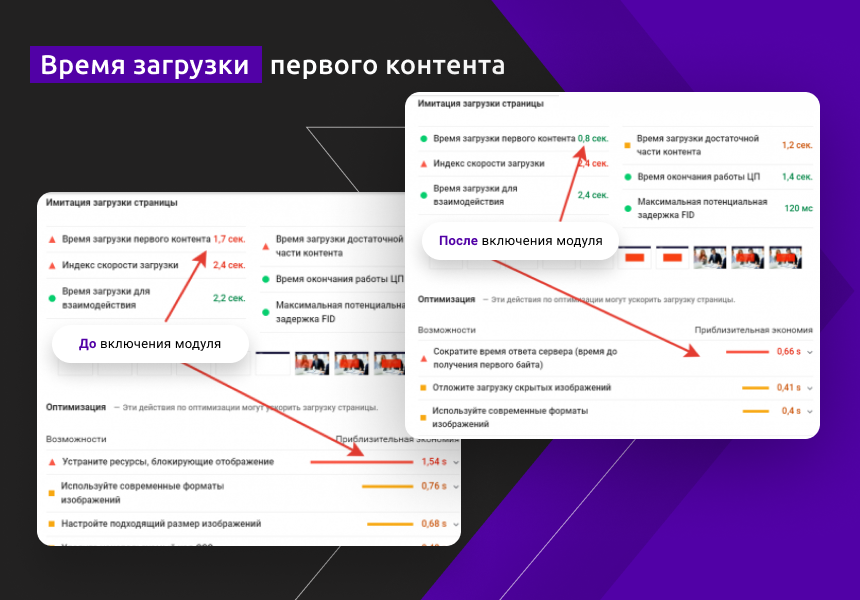 Модуль сжатия HTML контента + inline CSS под требования Google PageSpeed Insights — скриншот 5