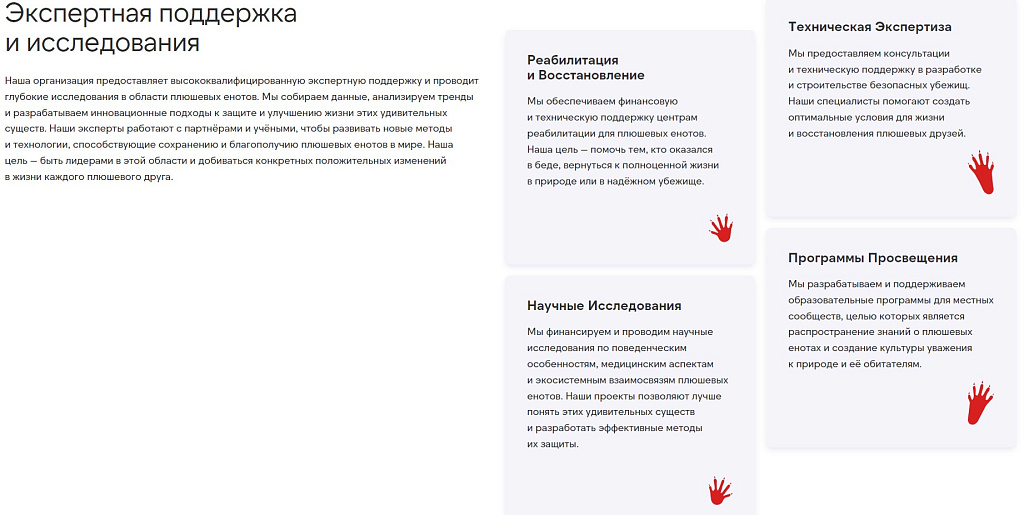 kvokka: Сайт некоммерческой организации и благотворительного фонда — скриншот 5
