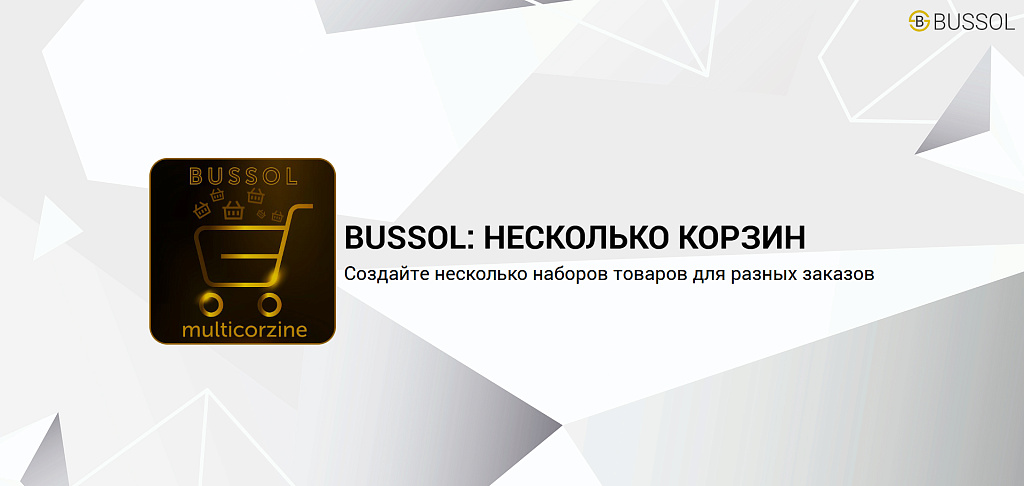 Bussol: Несколько корзин — несколько корзин в интернет-магазине