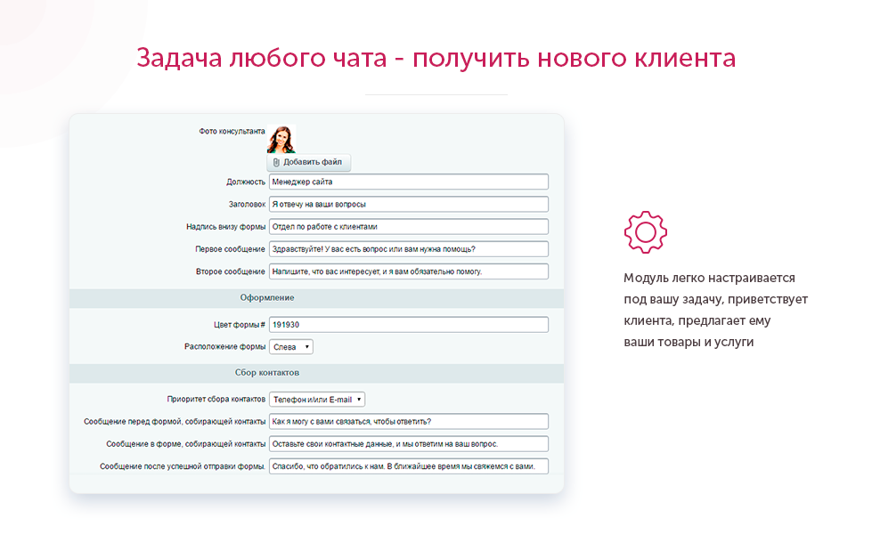 INTECBOT - Чат бот для сайта. Ловец лидов.  Роботизированный онлайн-консультант. — скриншот 2