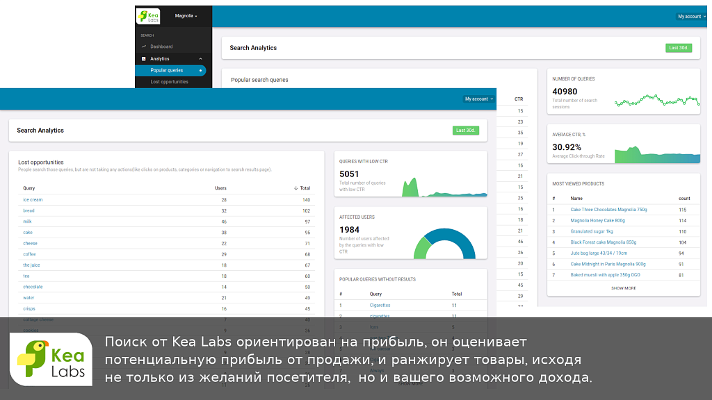 Kea Labs - умный поиск — скриншот 5